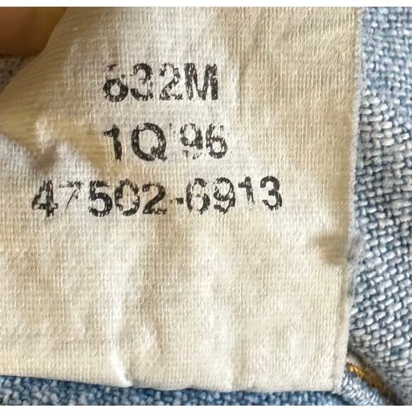 Vintage 90s Levis Womens Long Sleeve Denim Shirt Medium - Picture 6 of 7